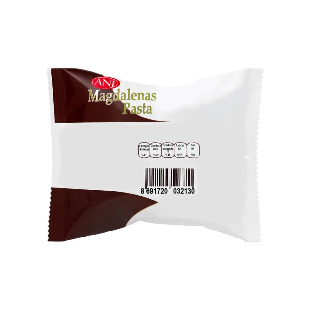 Pastel relleno de salsa de cacao Brawo (25 g) - Miniatura 3