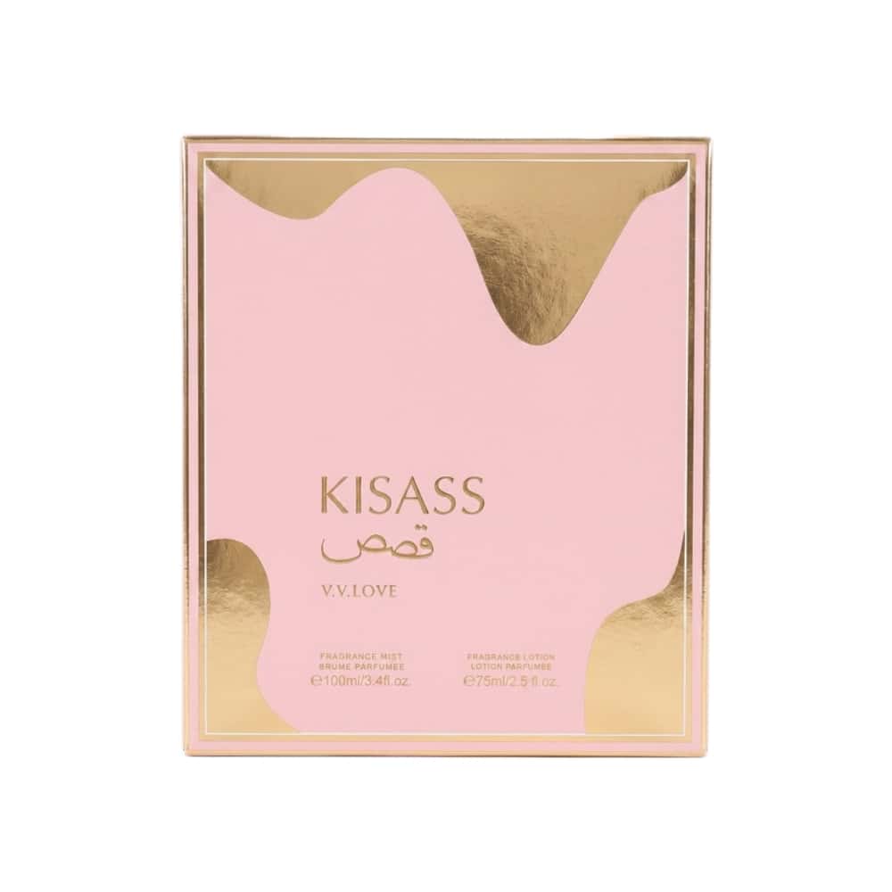 Kit de colonia y crema para mujer mujer Kisass Mist V.V.Love - Miniatura 3