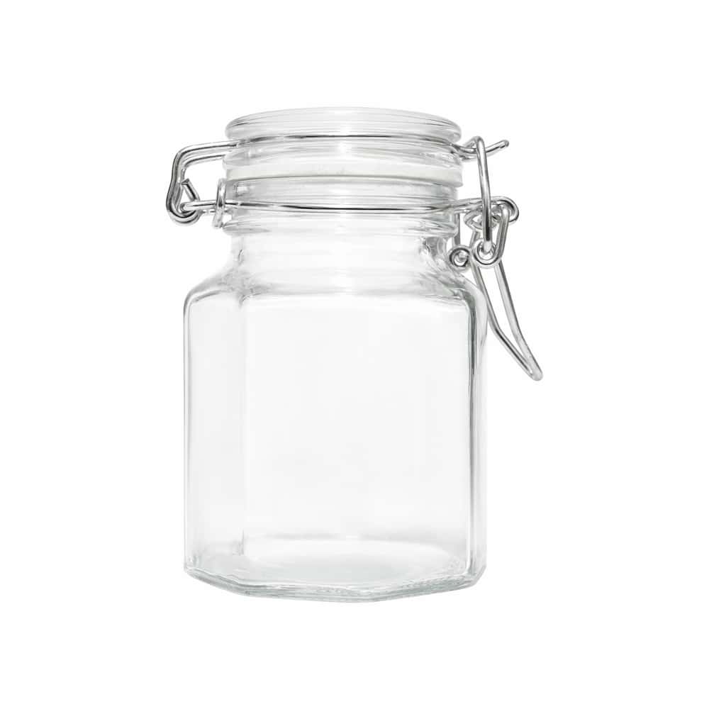 Bote de cristal hermético especiero octogonal capacidad 85 g Casa y Menaje - Miniatura 1