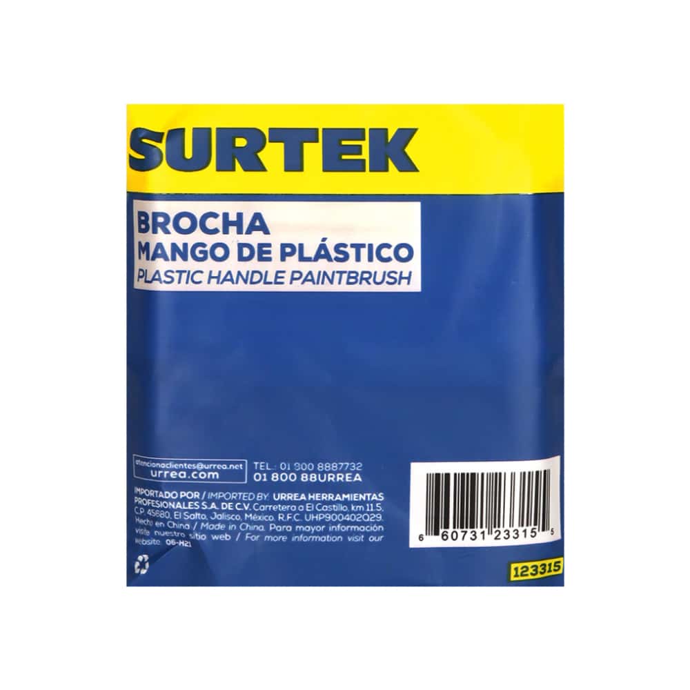 Brocha mango de plástico 3'' Surtek 123315 - Miniatura 3