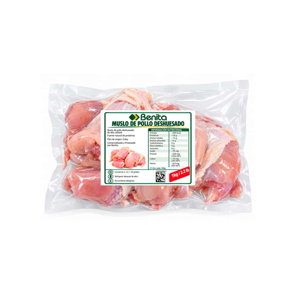 Muslo de pollo deshuesado Benita (1 kg / 2.2 lb) - Miniatura 2