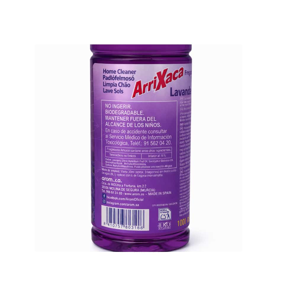 Fregasuelos Aromático Lavanda Arrixaca (1000 ml / 33.8 floz) - Miniatura 3
