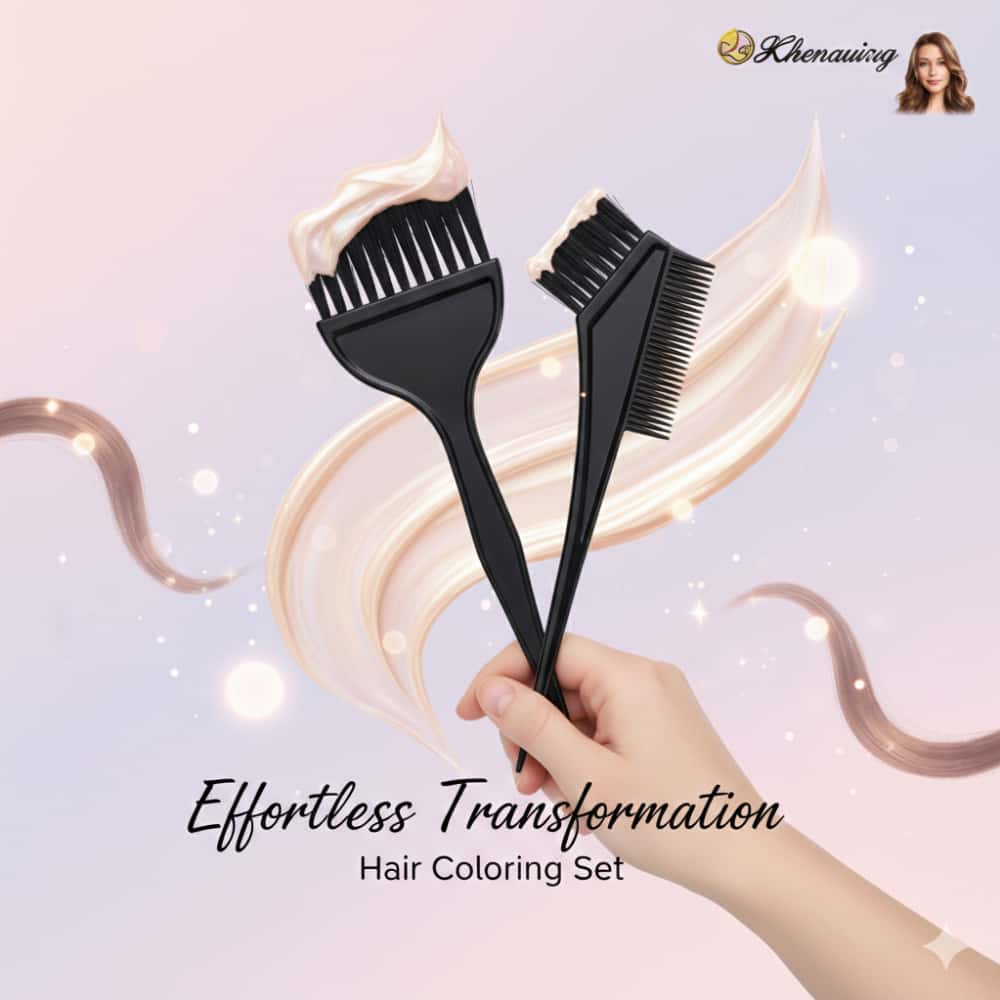 Set de brochas aplicadoras de tinte para el cabello Lhenming (2 U) - Miniatura 4