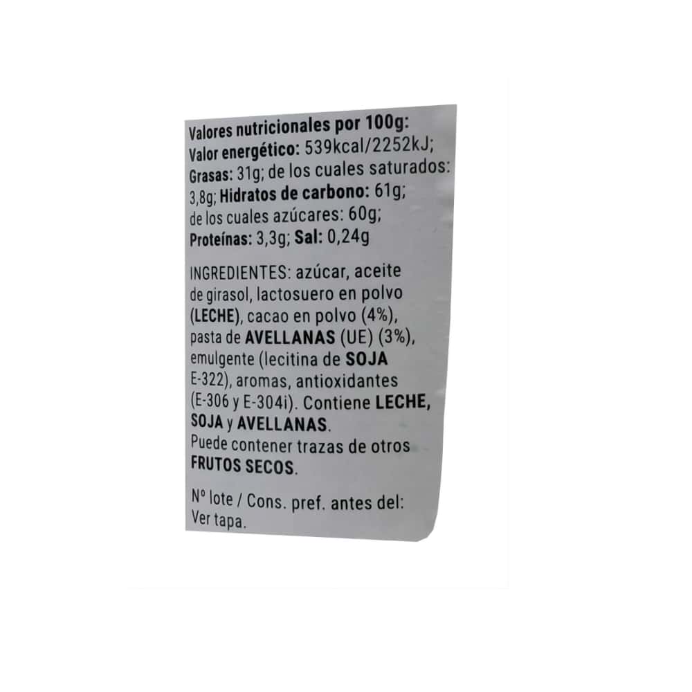Crema de cacao con avellanas Vima Foods (210 g / 7.41 oz) - Miniatura 2