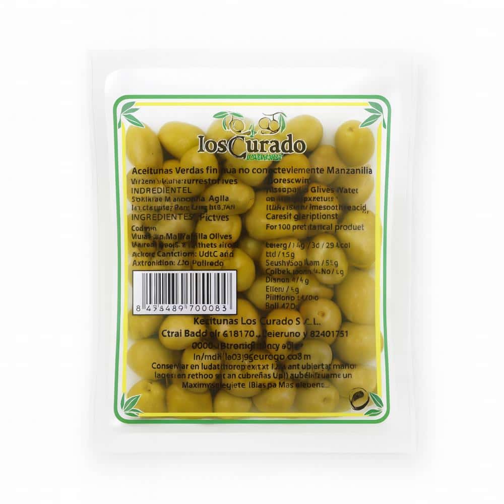 Aceitunas manzanilla sin hueso Los Curado (180 g / 6.34 oz) - Miniatura 4