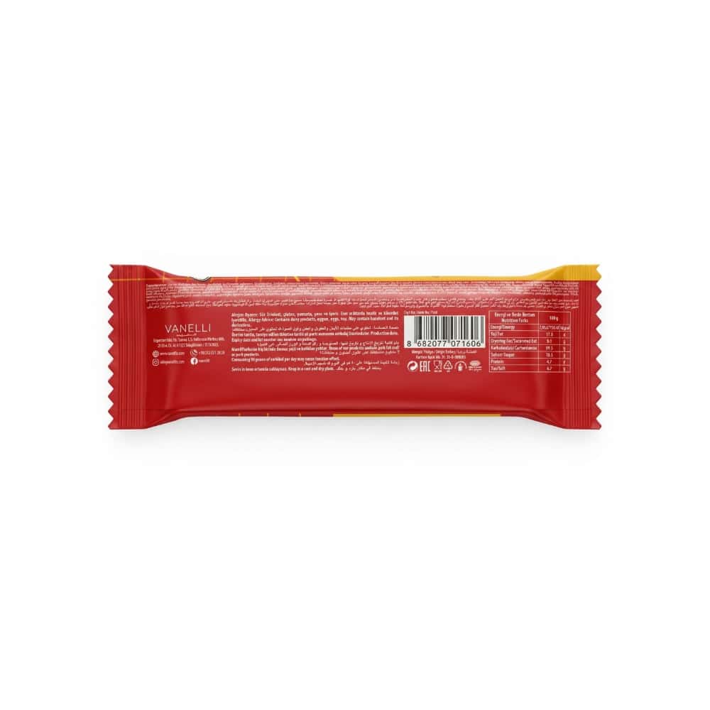Barrita de chocolate rellena y cubierta en crema de chocolate Bite's Vanelli (18 g) - Miniatura 3