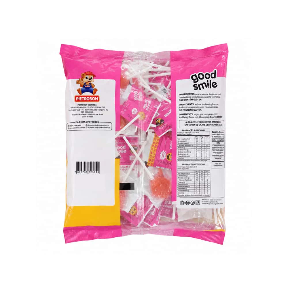 Chupetines sabor tutti frutti Good Smile Pietrobon (480 g / 1.06 lb) - Miniatura 2