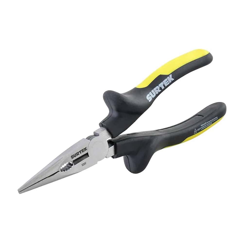 Pinza profesional para electricista de punta larga de 6" 1000 V Surtek 926V - Miniatura 1