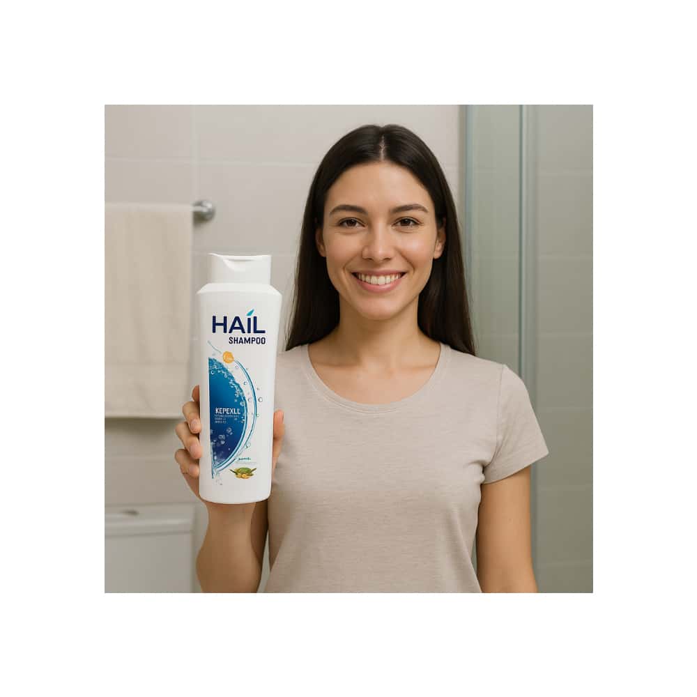 Champú anticaspa de ajo y laurel Hail (600 ml) - Miniatura 4