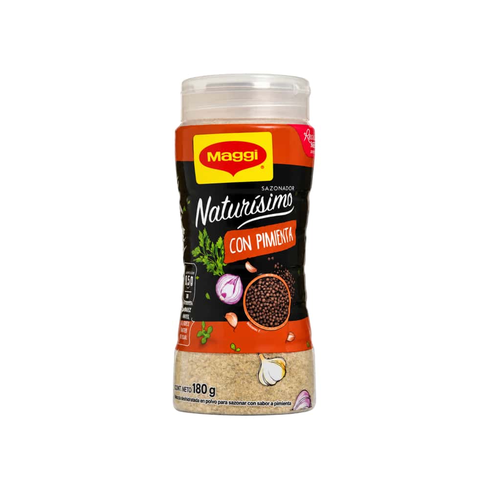 Sazonador Naturisimo con pimienta Maggi (180 g / 6.34 oz) - Miniatura 1