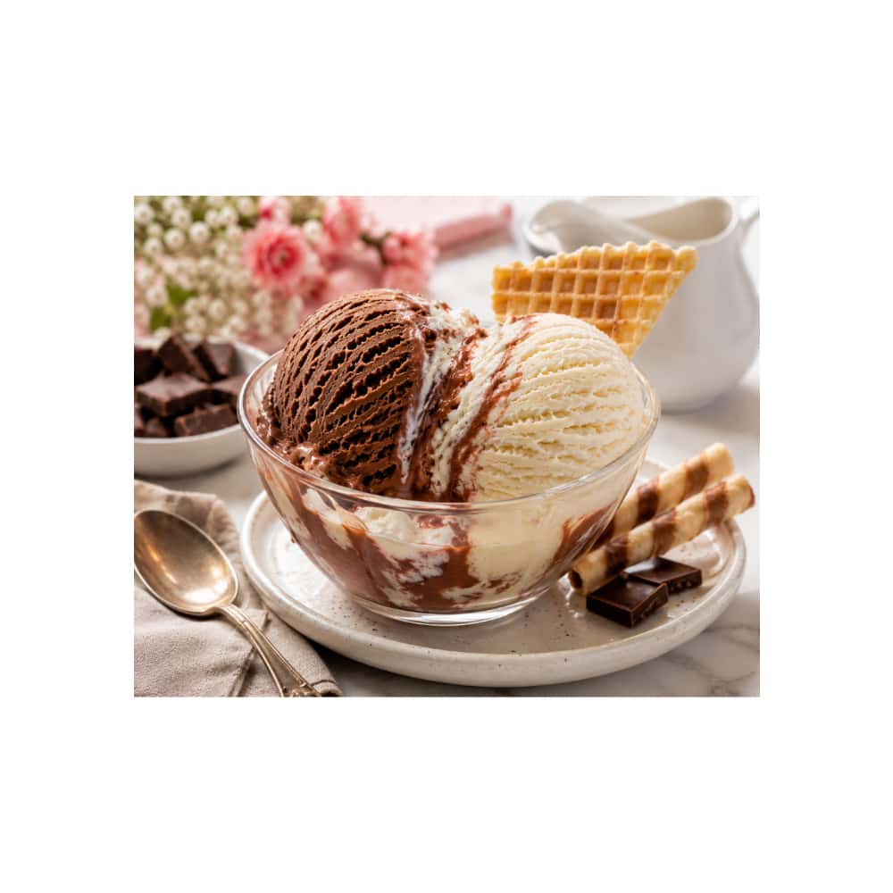 Helado doble crema sabor chocolate y vainilla Alask (4 L) - Miniatura 4