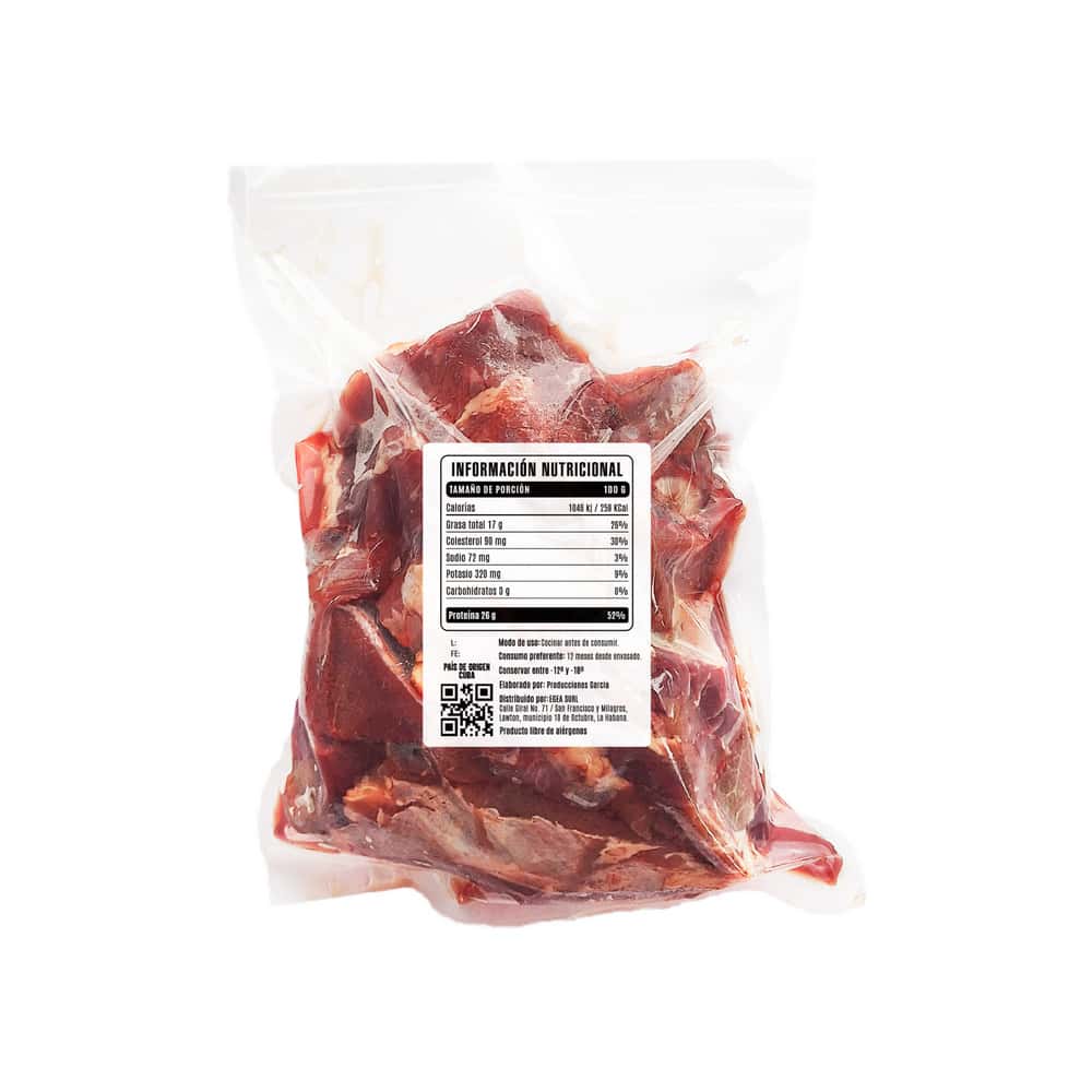 Carne troceada de res Cosecha Real (2 x 2 kg / 4.4 lb) - Miniatura 3