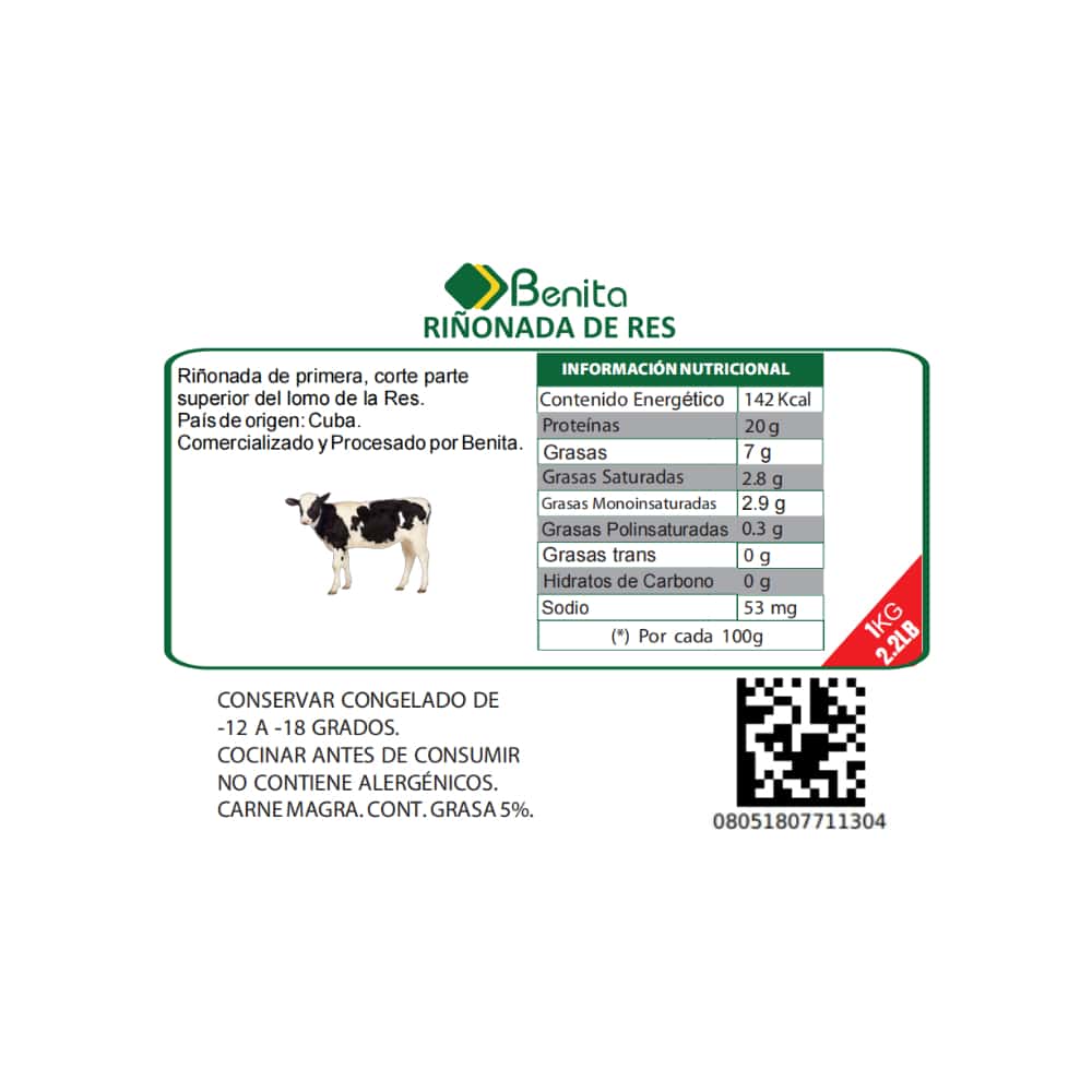 Riñonada de res Benita (1 kg / 2.2 lb) - Miniatura 3