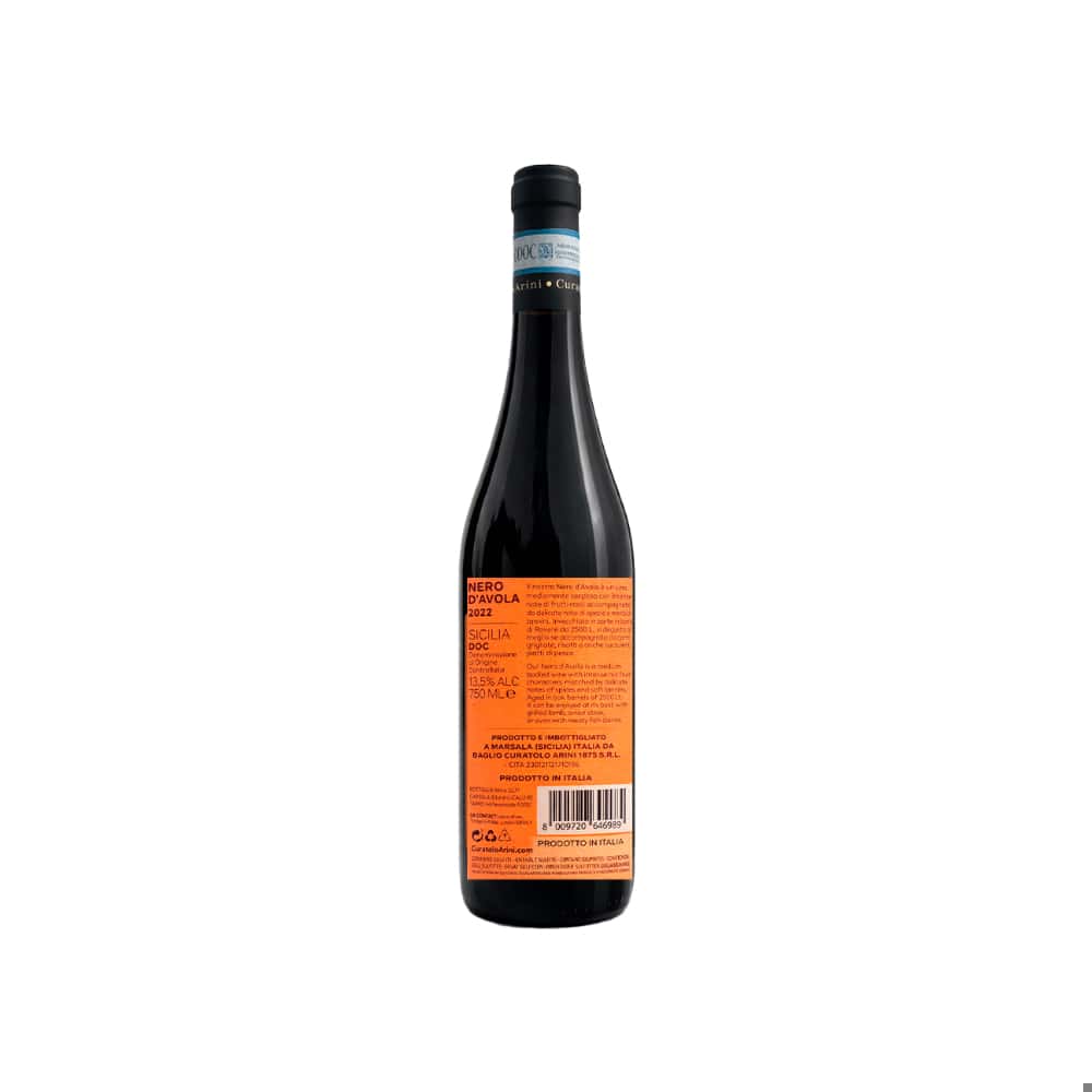 Vino Tinto Nero d’Avola Curatolo Arini (750 ml) - Miniatura 3