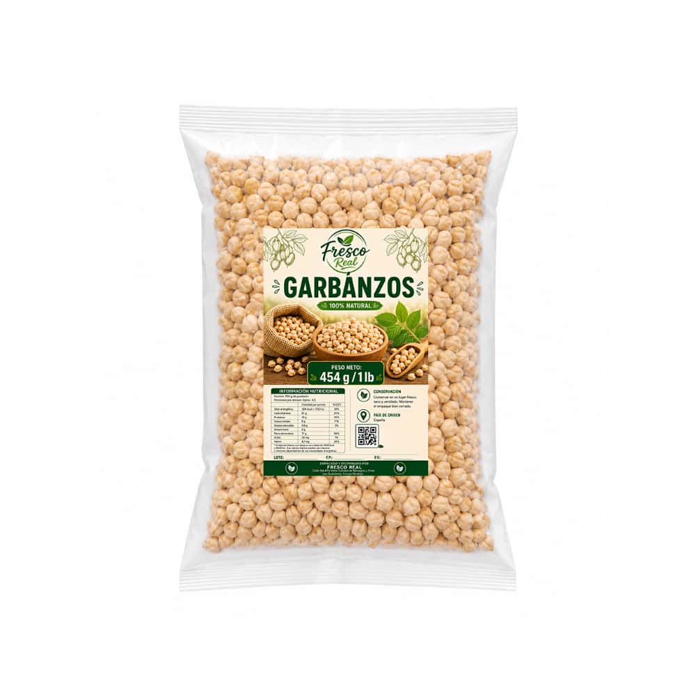 Garbanzos Fresco Real (454 g / 1 lb) - Miniatura 1