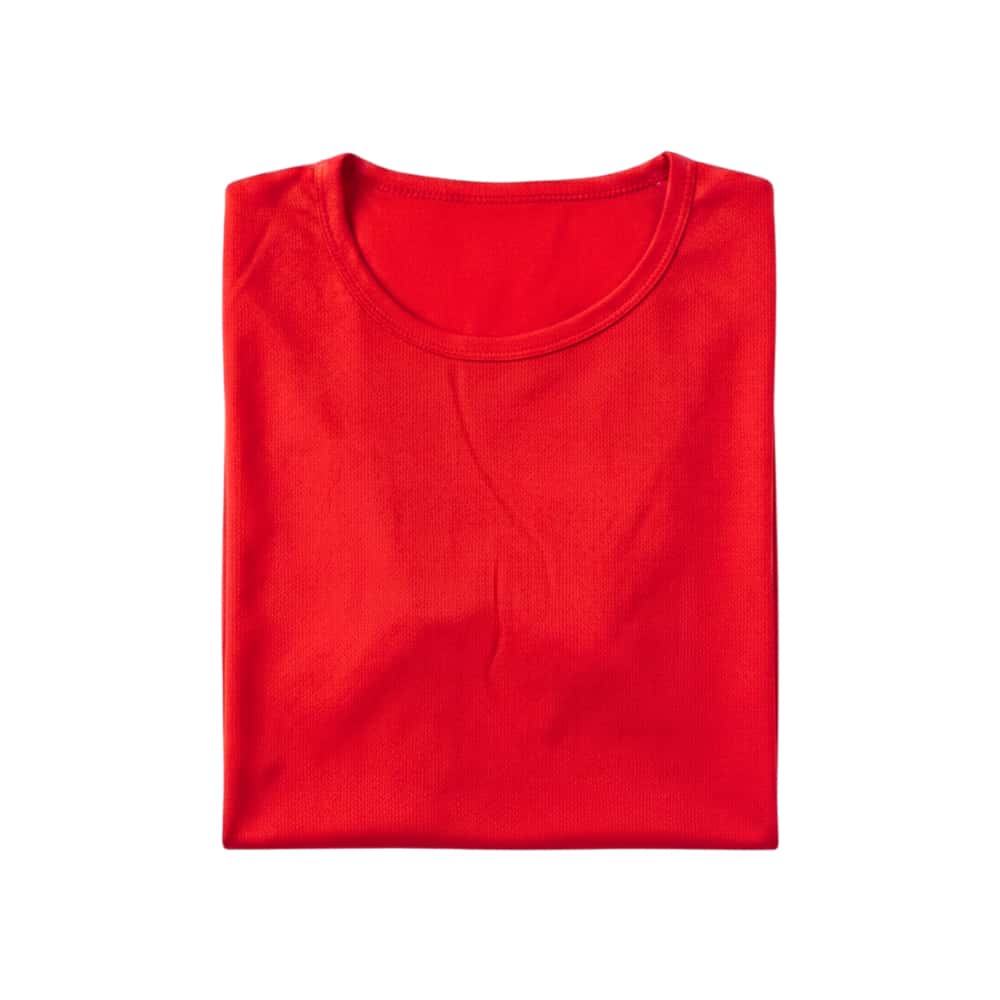 Camiseta de cuello redondo color rojo para hombre Torbex (Talla XL) - Miniatura 3