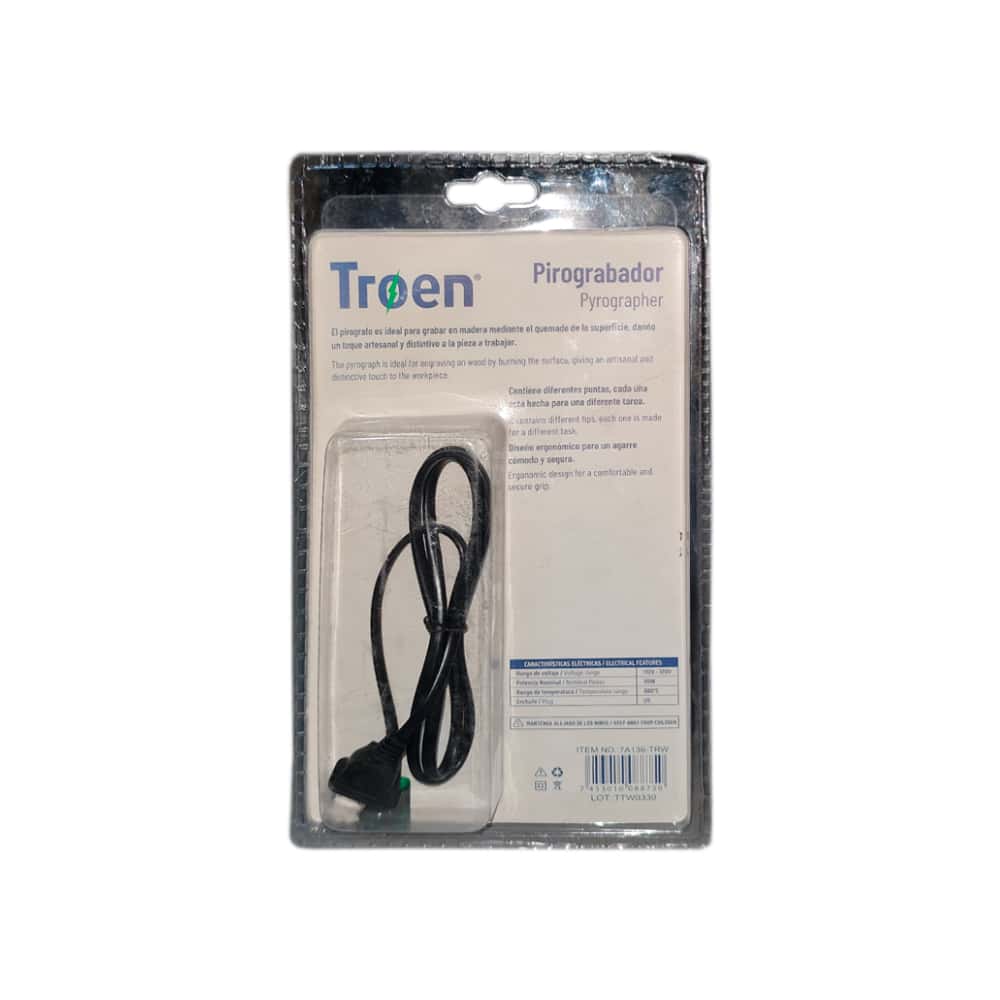 Pirograbador de 30 W Troen - Miniatura 3