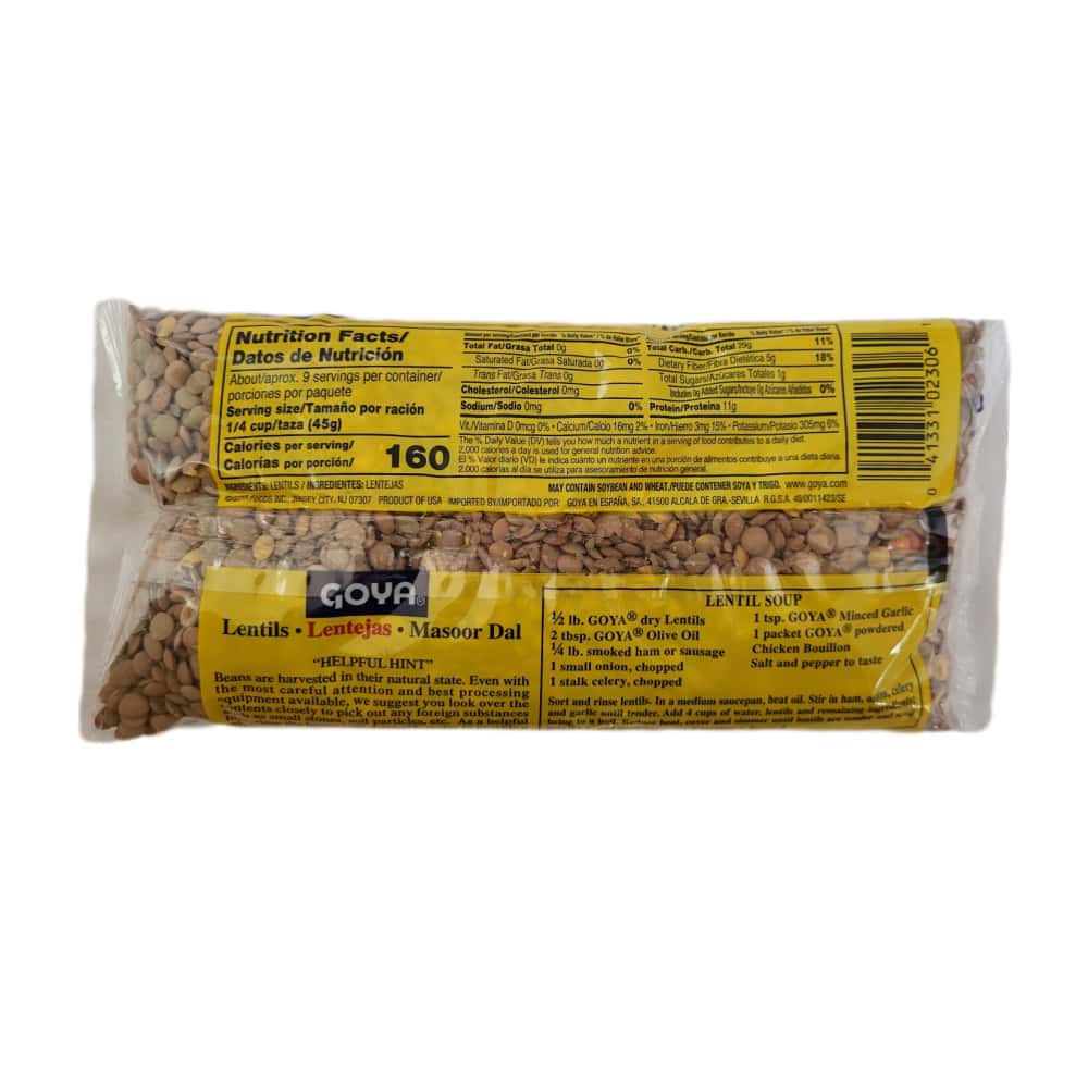 Lentejas Goya (397 g / 14 oz) - Miniatura 2
