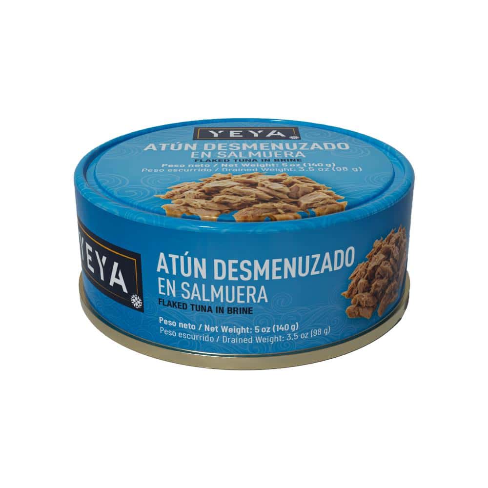 Atún desmenuzado en salmuera YEYA (140 g / 5 oz) - Miniatura 1