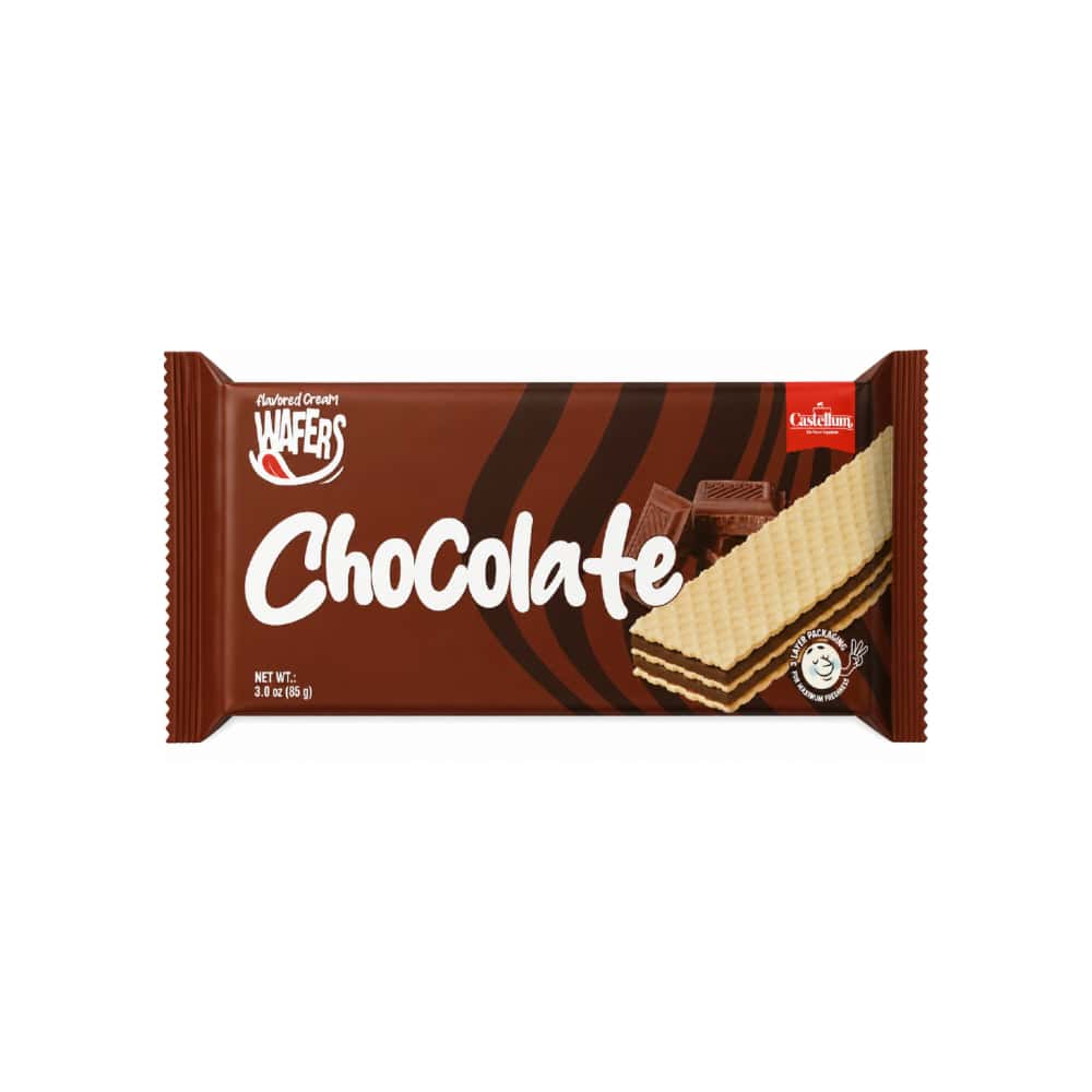 Sorbeto de vainilla con crema de chocolate Castellum (85 g / 3 oz) - Miniatura 1