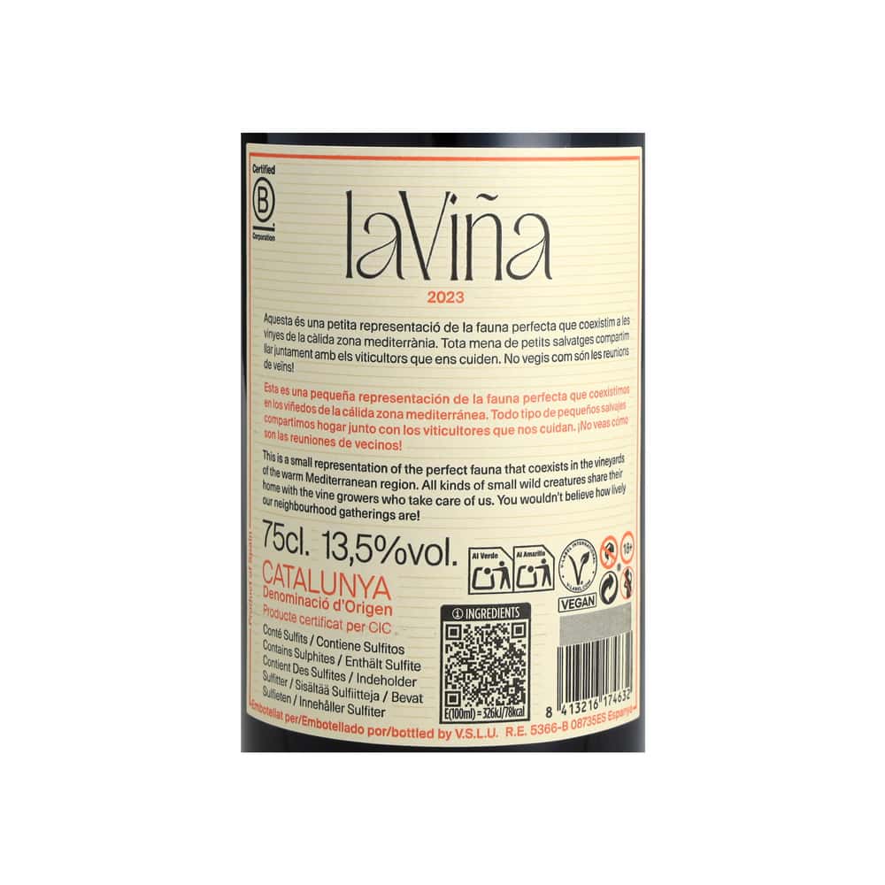 Vino tinto Laviña (750 ml) - Miniatura 3