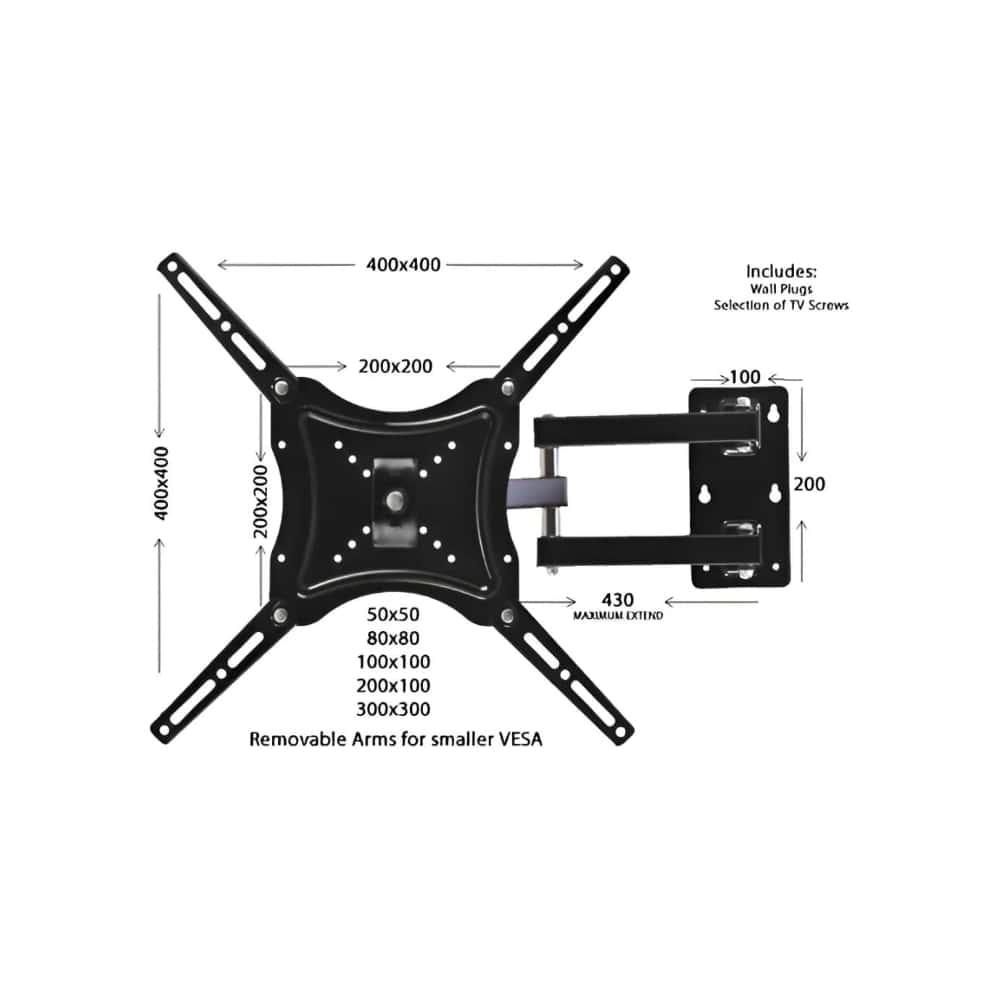 Soporte para TV 14-55 pulgadas Home Design - Miniatura 4