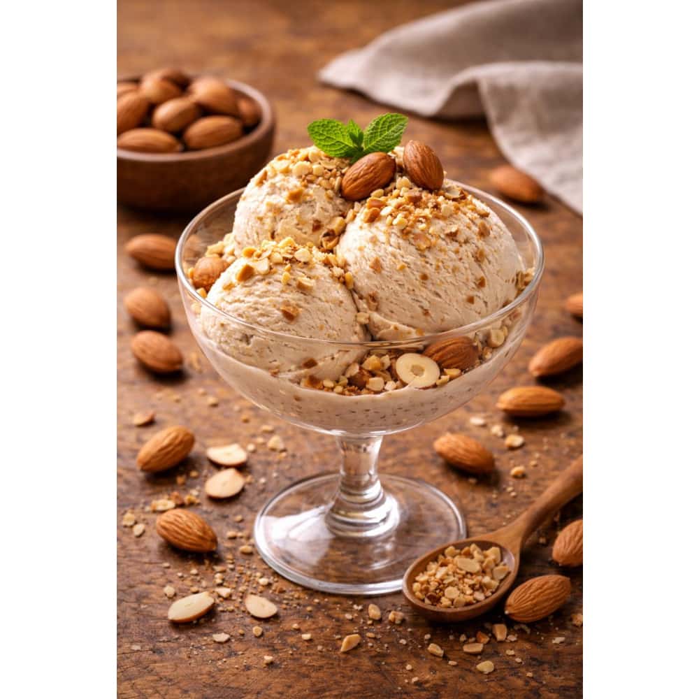 Helado sabor Almendra con trocitos de almendras tostadas Alask (4 L) - Miniatura 4