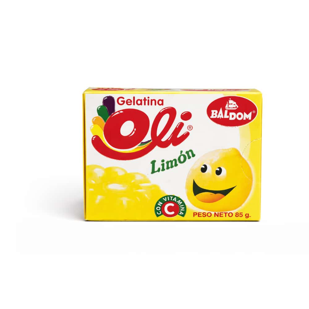 Gelatina sabor limón Oli (2 x 85 g / 3 oz) - Miniatura 2
