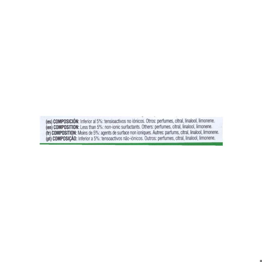 Desengrasante cítrico cocinas con amoníaco y aroma a limón La Salud (1.5 L / 50.7 fl.oz.) - Miniatura 4