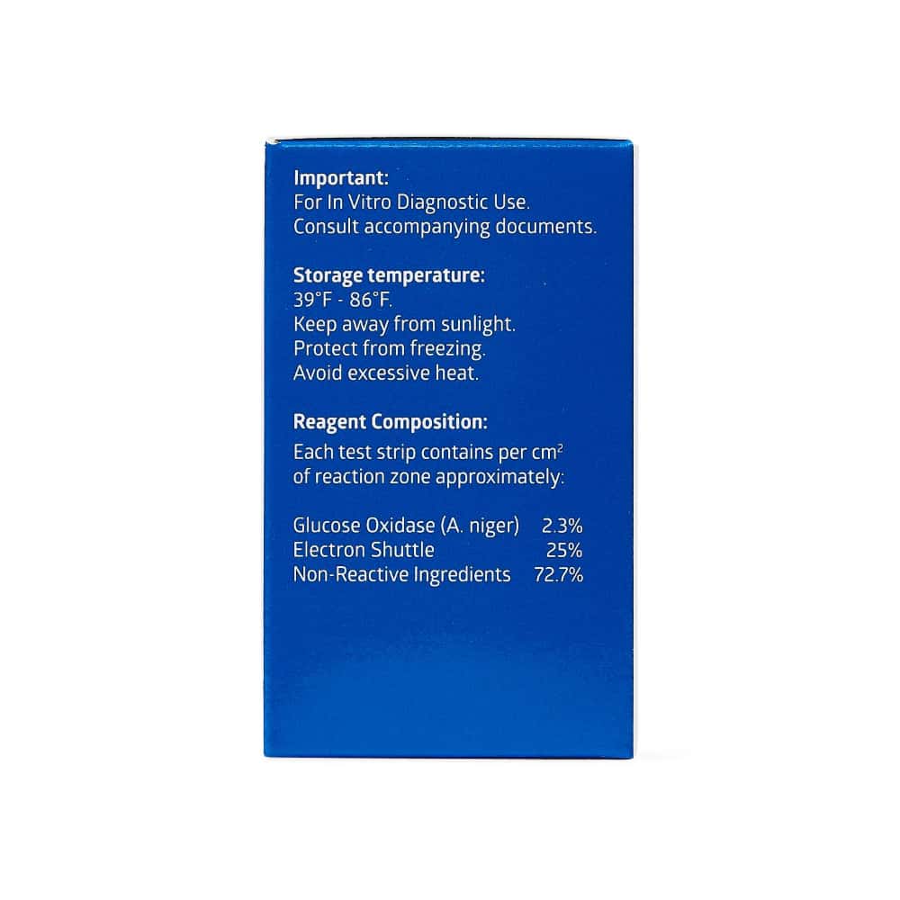 Tiras reactivas de glucosa en sangre EvenCare G3 Medline (50 U) - Miniatura 4