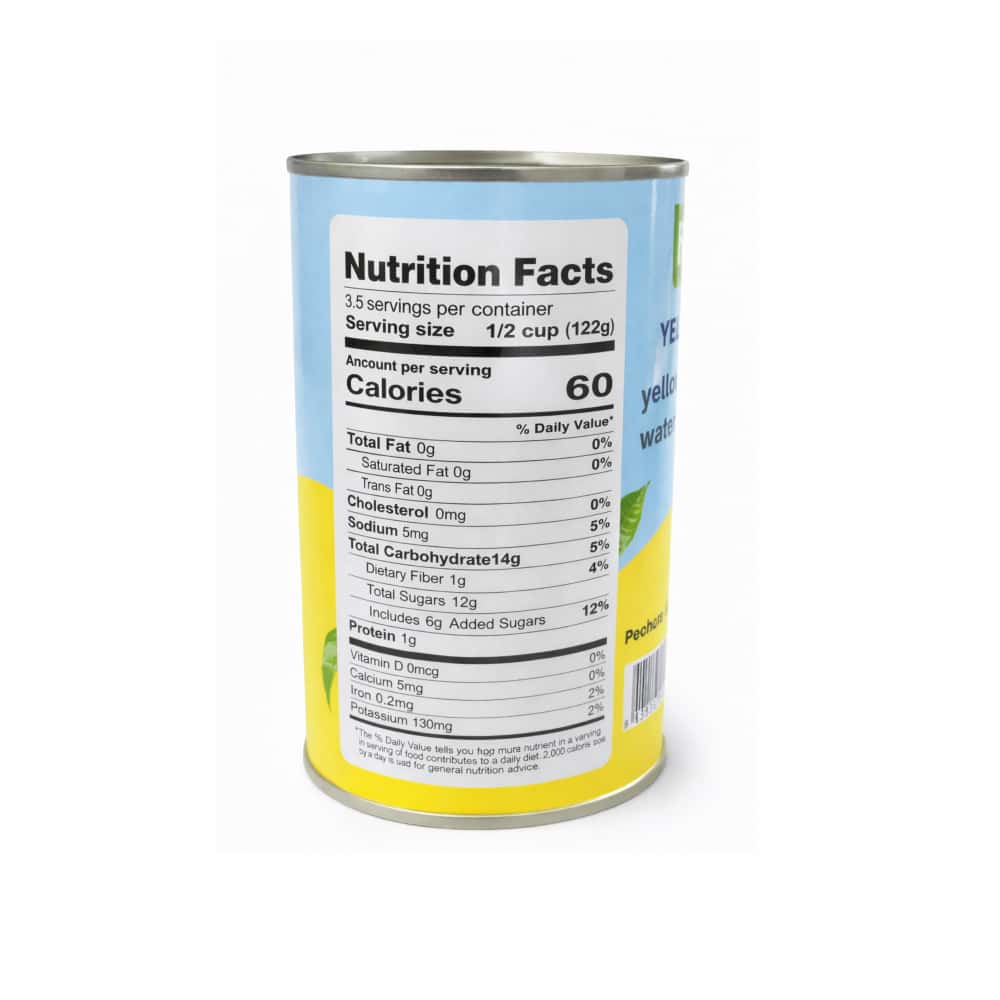Mitades de melocoton amarillo en almíbar Rayan (425 g) - Miniatura 3
