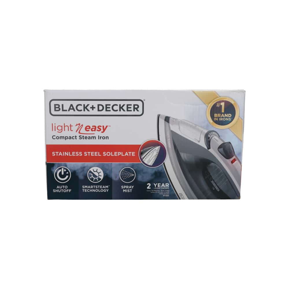 Plancha de vapor de 1200 W Black + Decker IR1020S - Miniatura 4