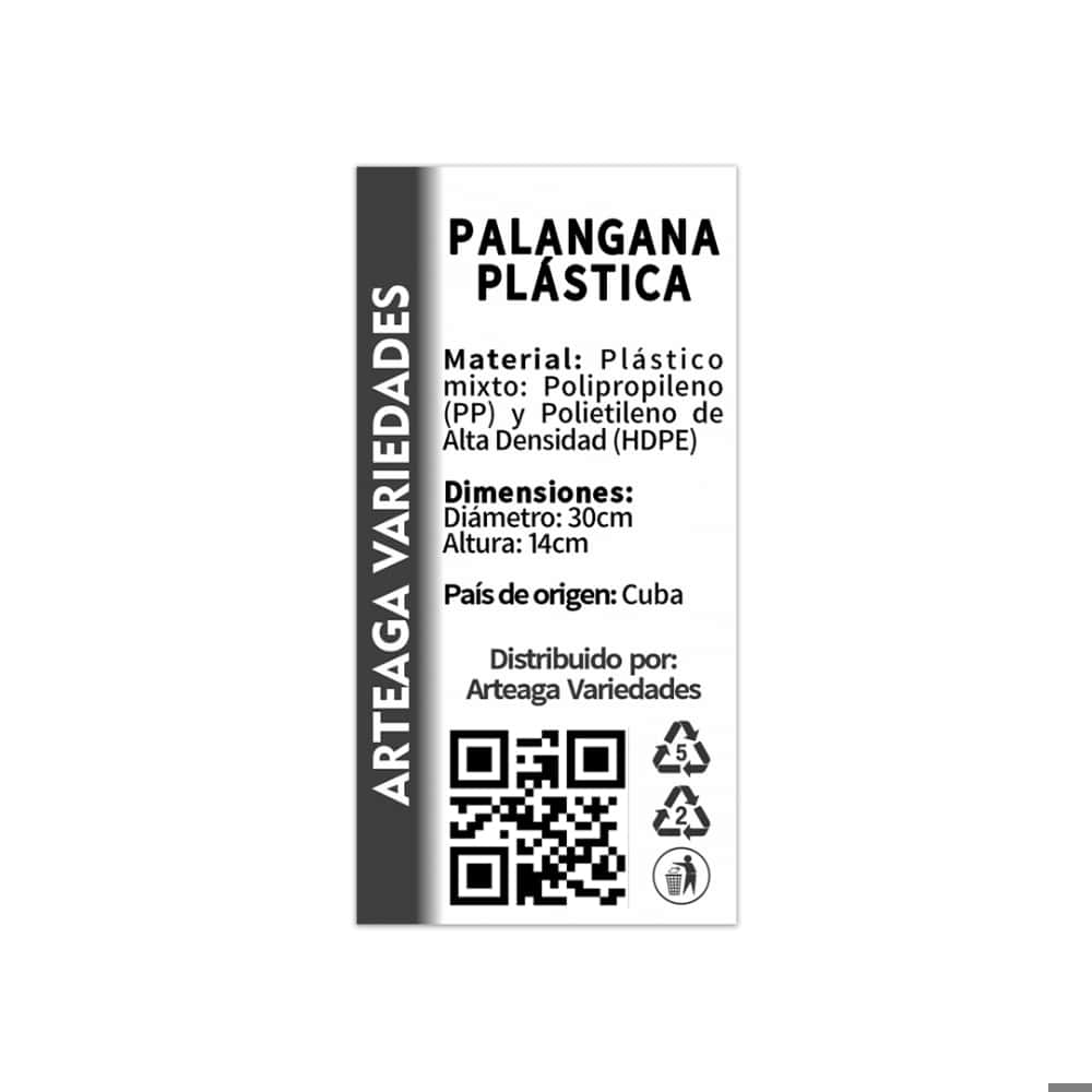 Palangana de plástico Arteaga Variedades (1 U) - Miniatura 3