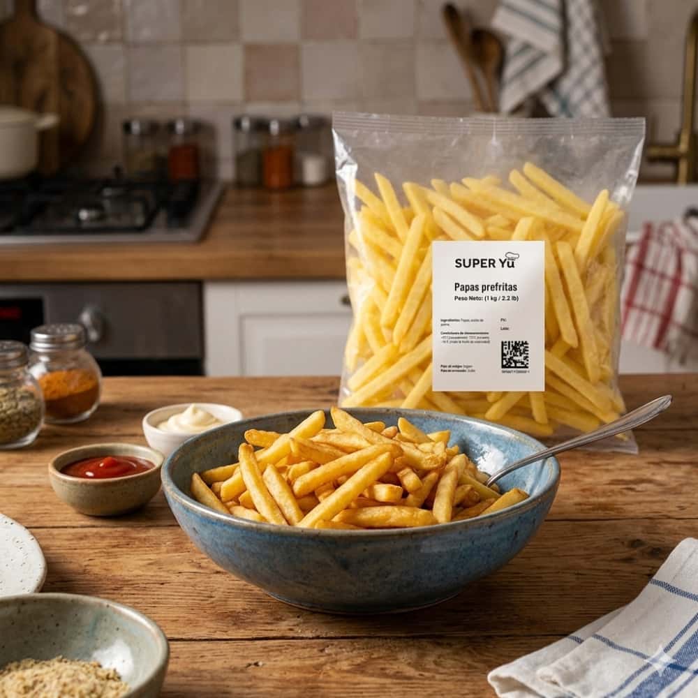 Papas prefritas Super Yu (1 kg / 2.2 lb) - Miniatura 4