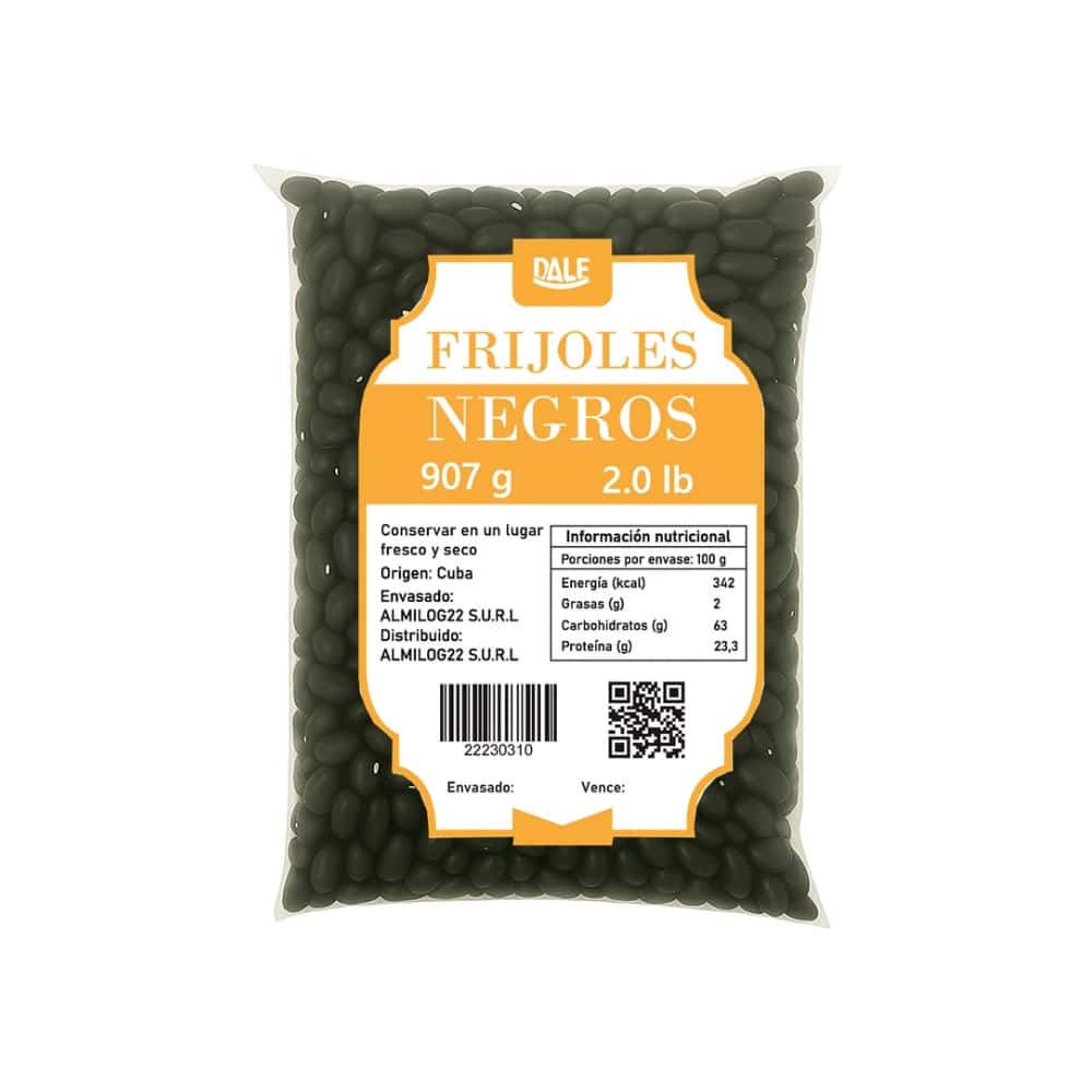 Frijoles negros Dale (907 g / 2 lb) - Miniatura 5