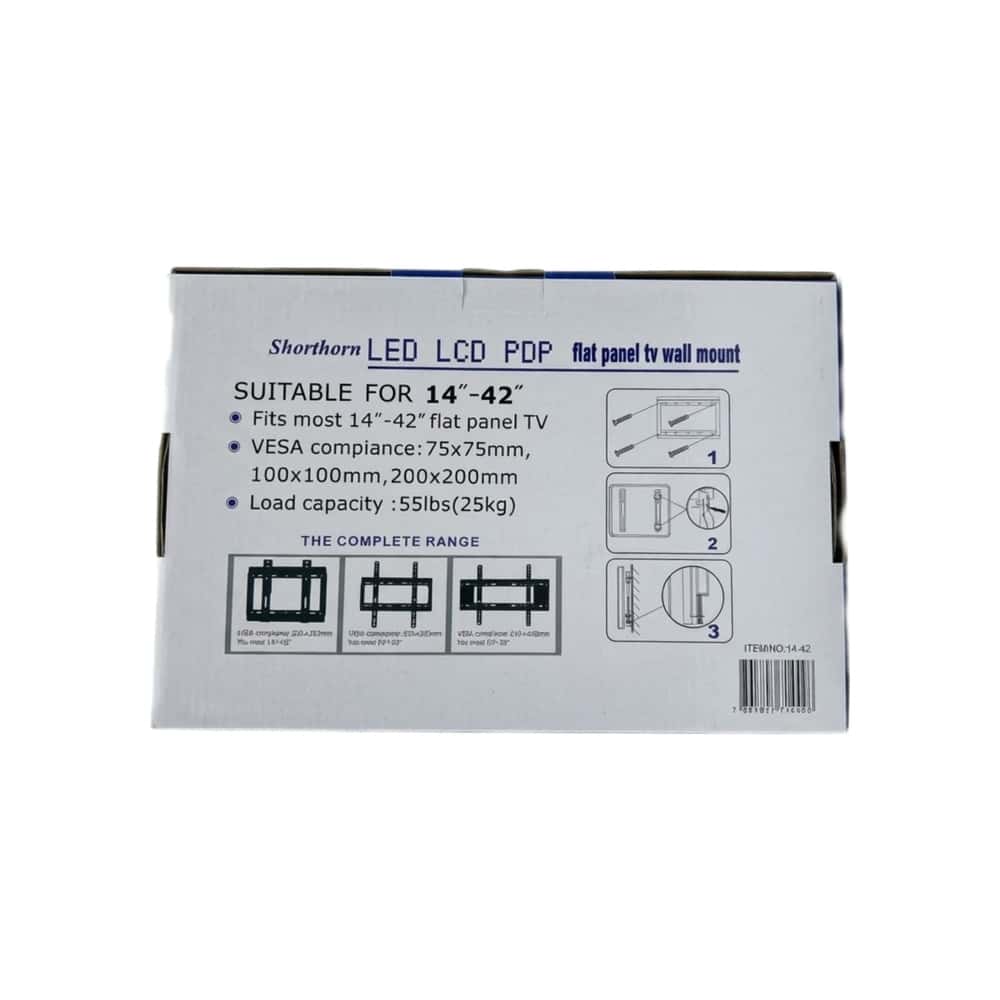 Soporte de Pared Fijo para TV LED/LCD/PDP 14" a 42" Eslak - Miniatura 4