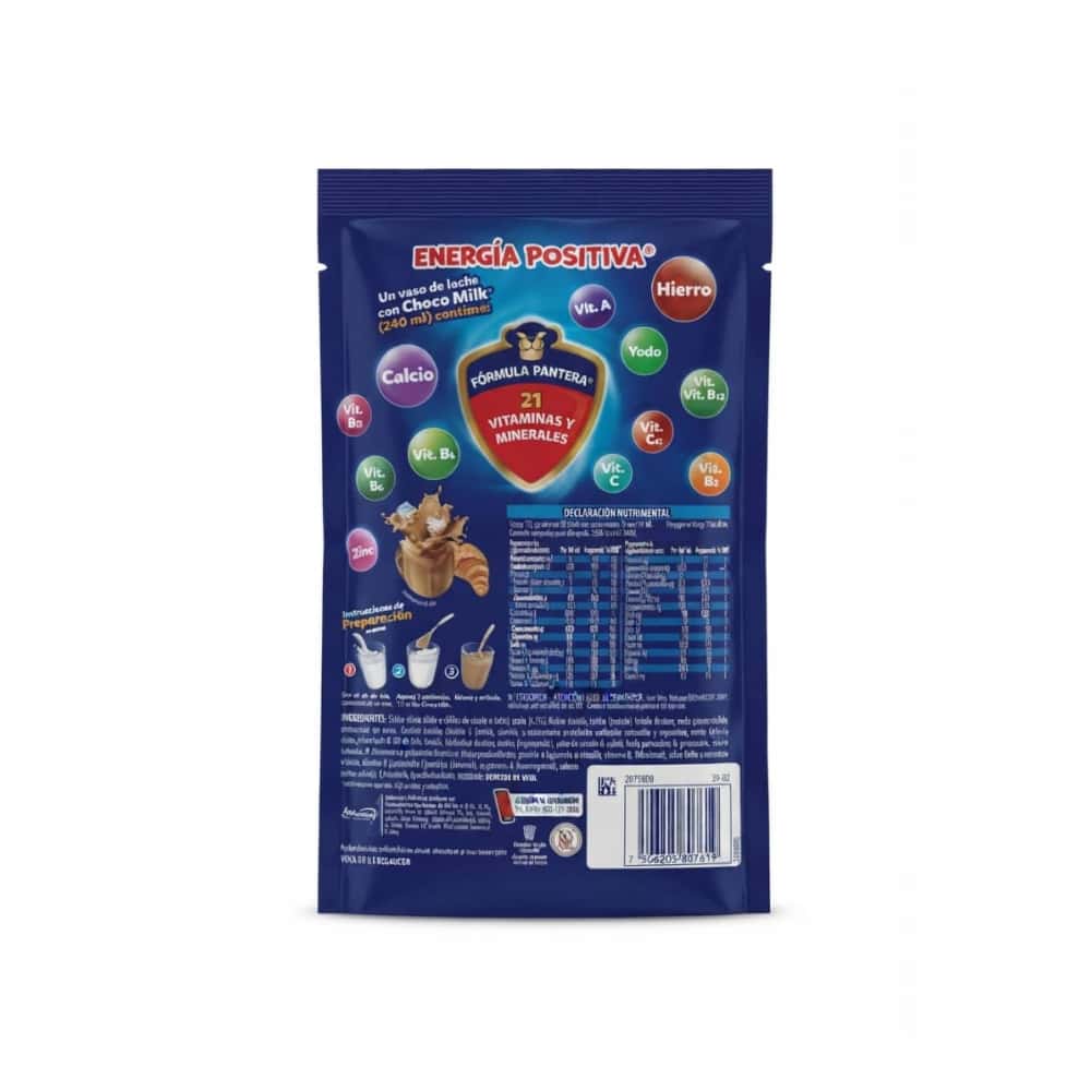 Alimento en polvo sabor capuchino Choco Milk (350 g / 12.34 oz) - Miniatura 3