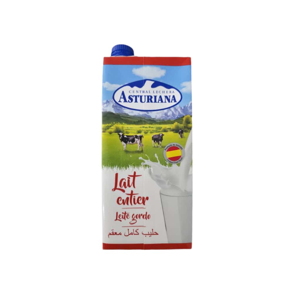 Leche entera Asturiana (1 L) - Miniatura 1