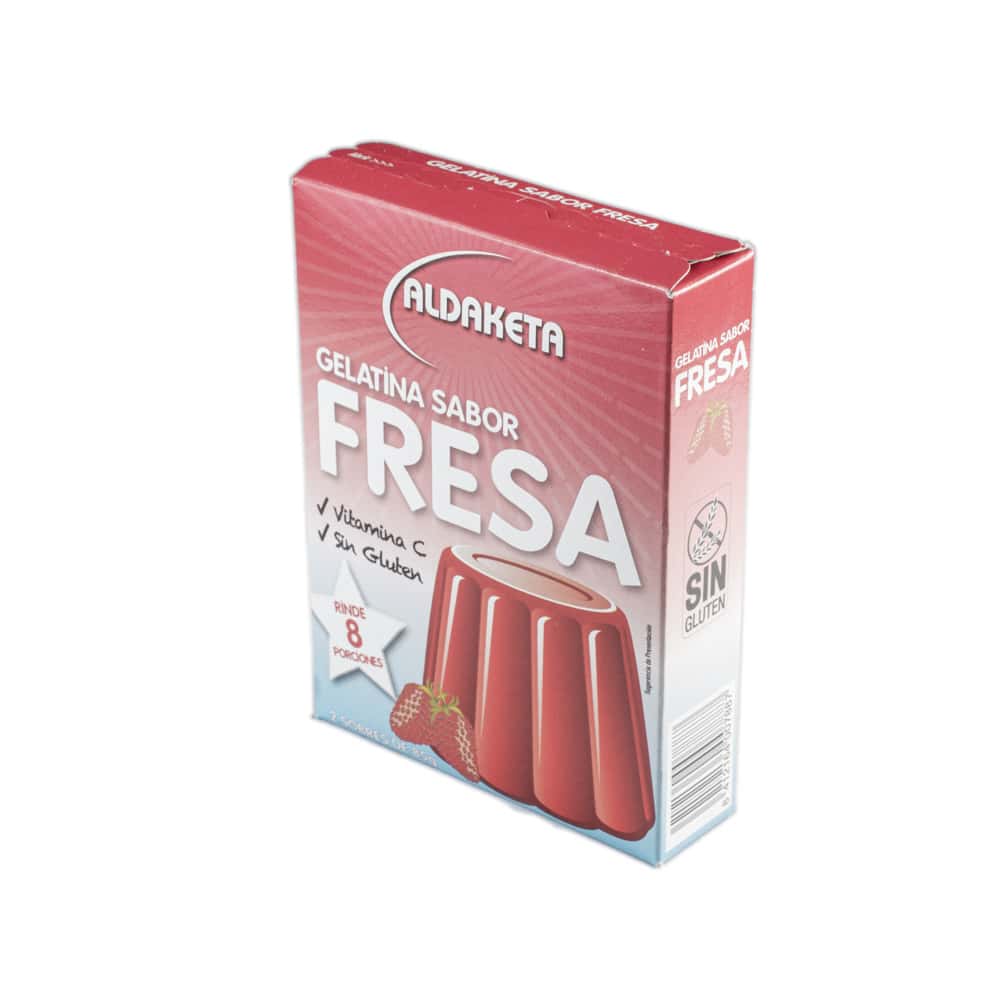 Gelatina sabor fresa (5 x 2 x 85 g / 3 oz) - Miniatura 4