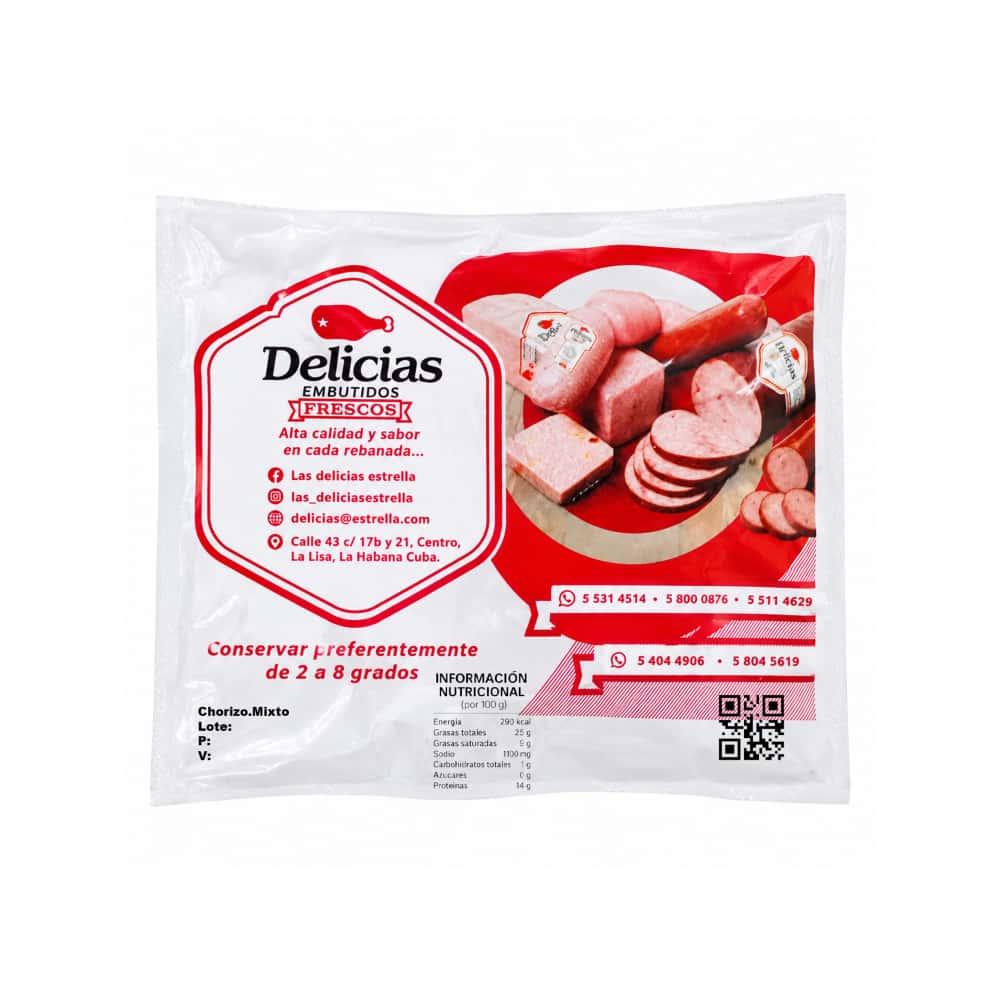 Chorizo mixto Delicias Estrella (250 g / 8.82 oz) - Miniatura 2