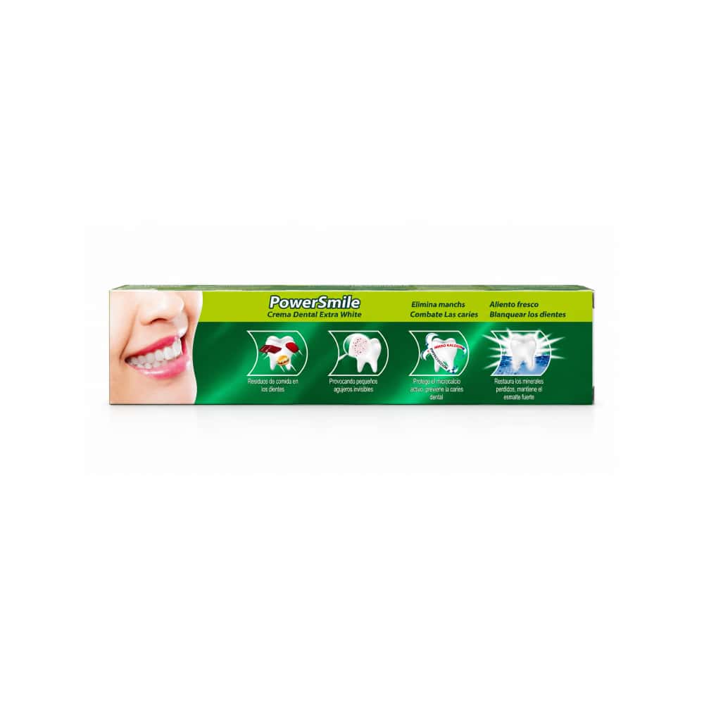 Pasta dental mentolada Power Smile (115 g / 4.05 oz) - Miniatura 3