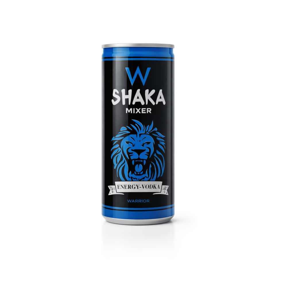 Bebida energizante con vodka Shaka (250 ml) - Miniatura 1