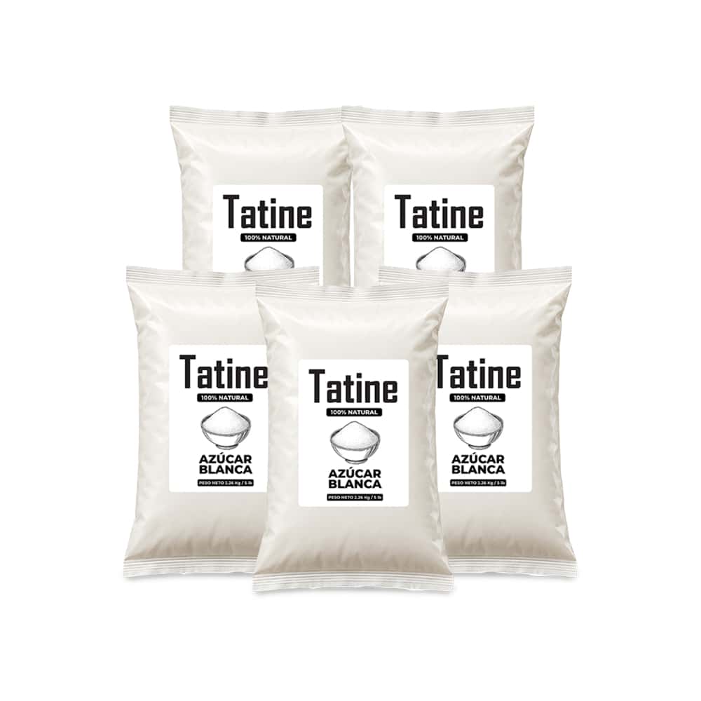 Azúcar blanca Tatine (5 x 2.26 kg / 5 lb) - Miniatura 1