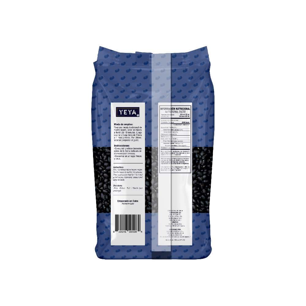 Frijoles negros YEYA (1 kg / 2.2 lb) - Miniatura 2