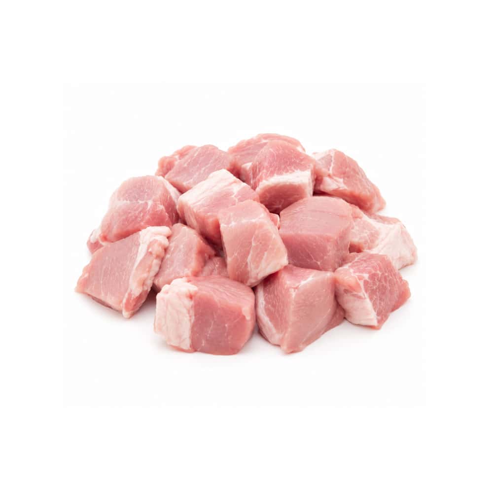 Carne de cerdo troceada Pruébalo (1 kg / 2.2 lb) - Miniatura 1