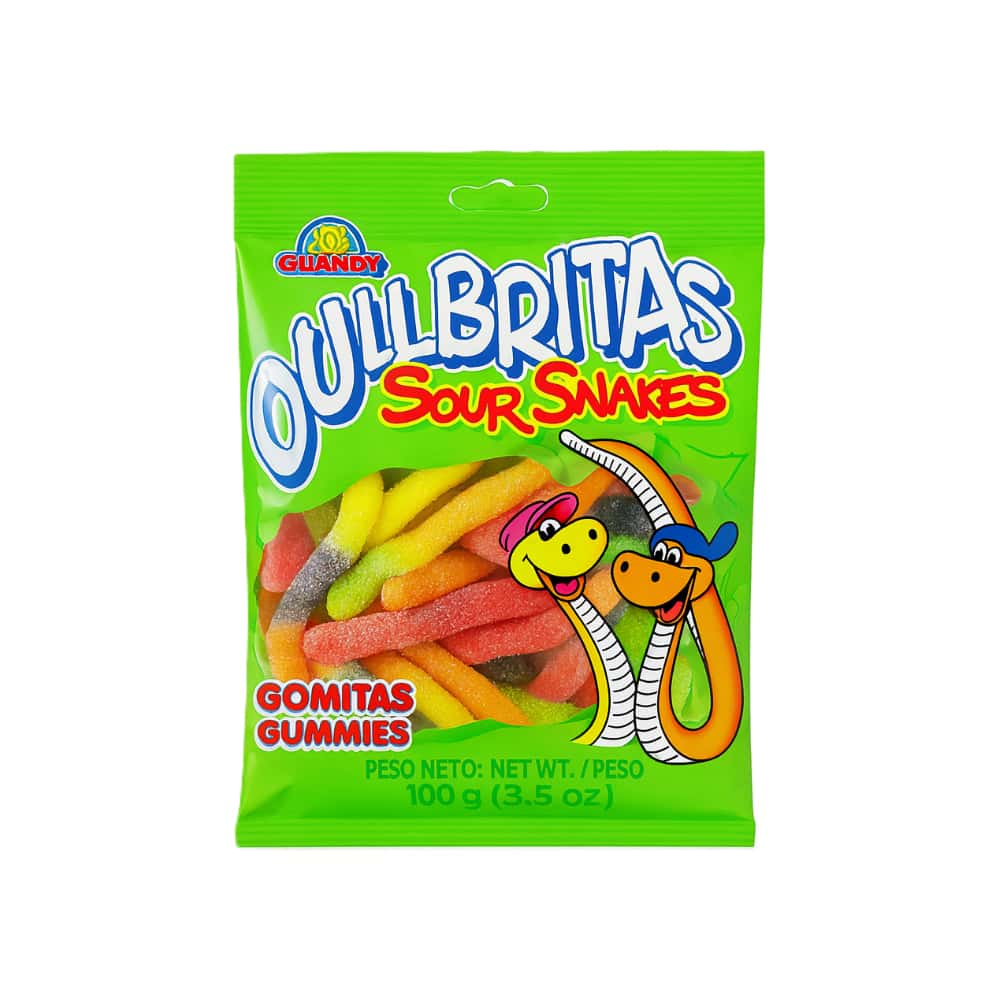 Gomitas de culebritas Guandy (100 g / 3.50 oz) - Miniatura 1