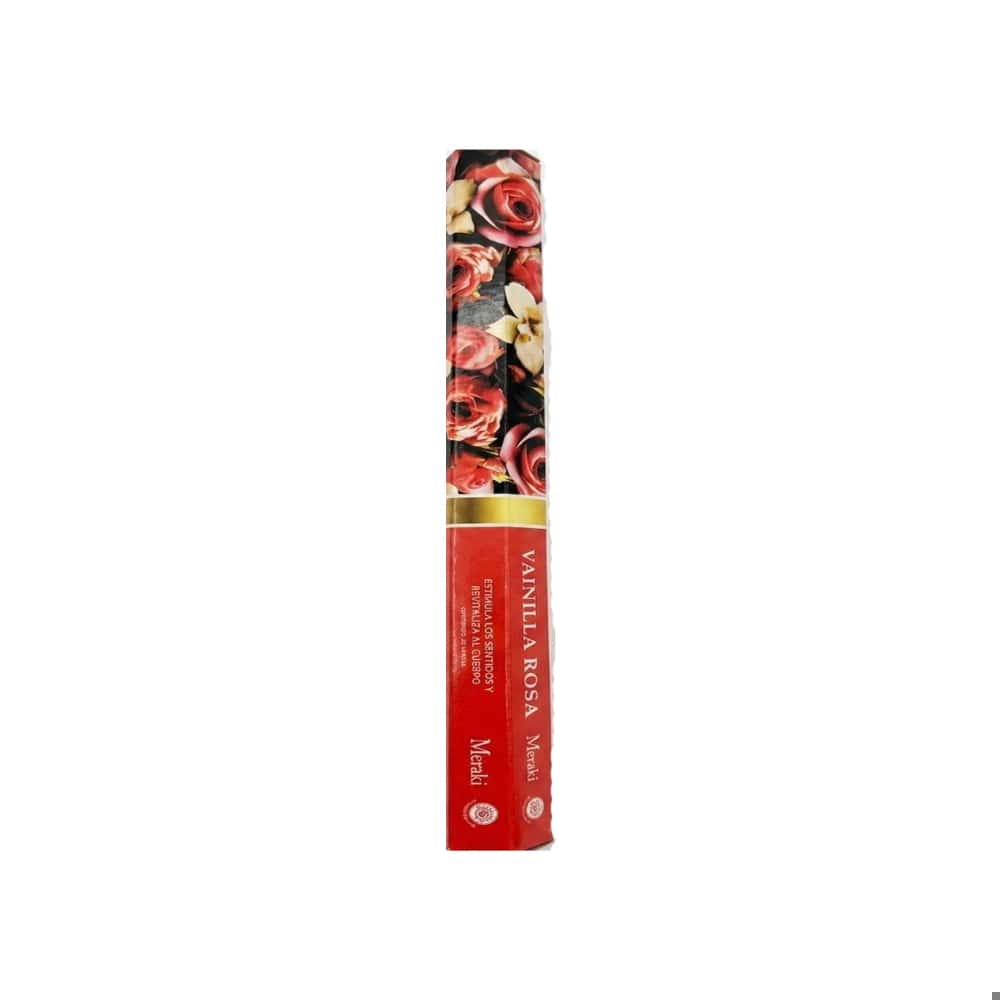 Incienso aromático vainilla rosa Meraki (20 U) - Miniatura 2