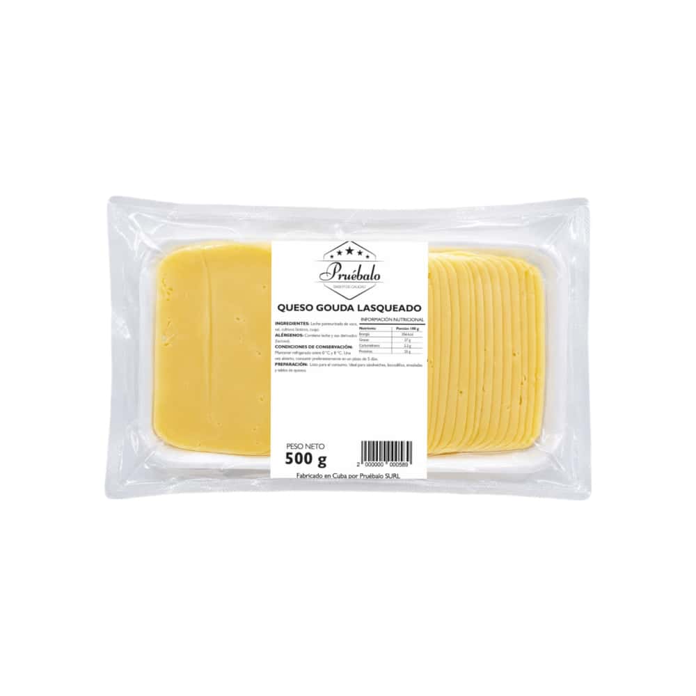 Queso gouda lasqueado Pruébalo (500 g / 1.10 lb) - Miniatura 1