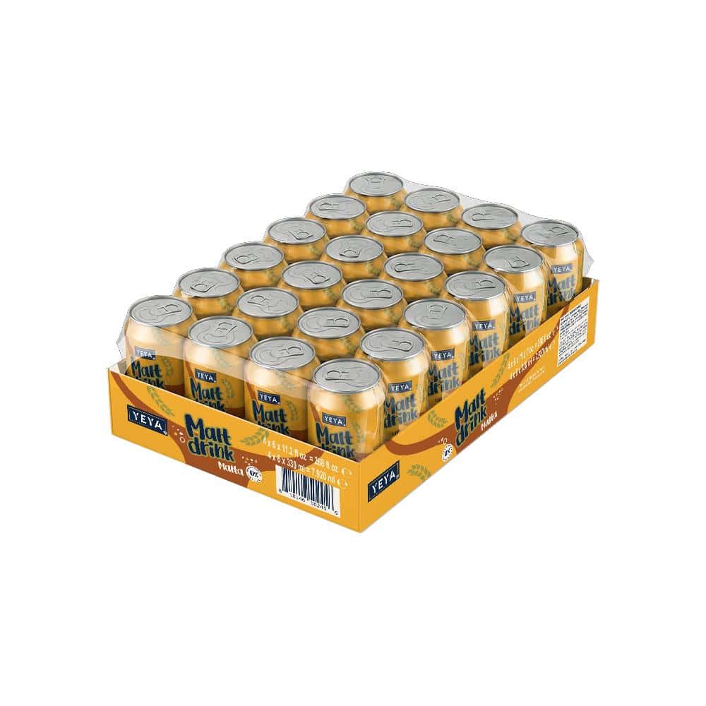 Caja de malta YEYA (24 x 330 ml) - Miniatura 1