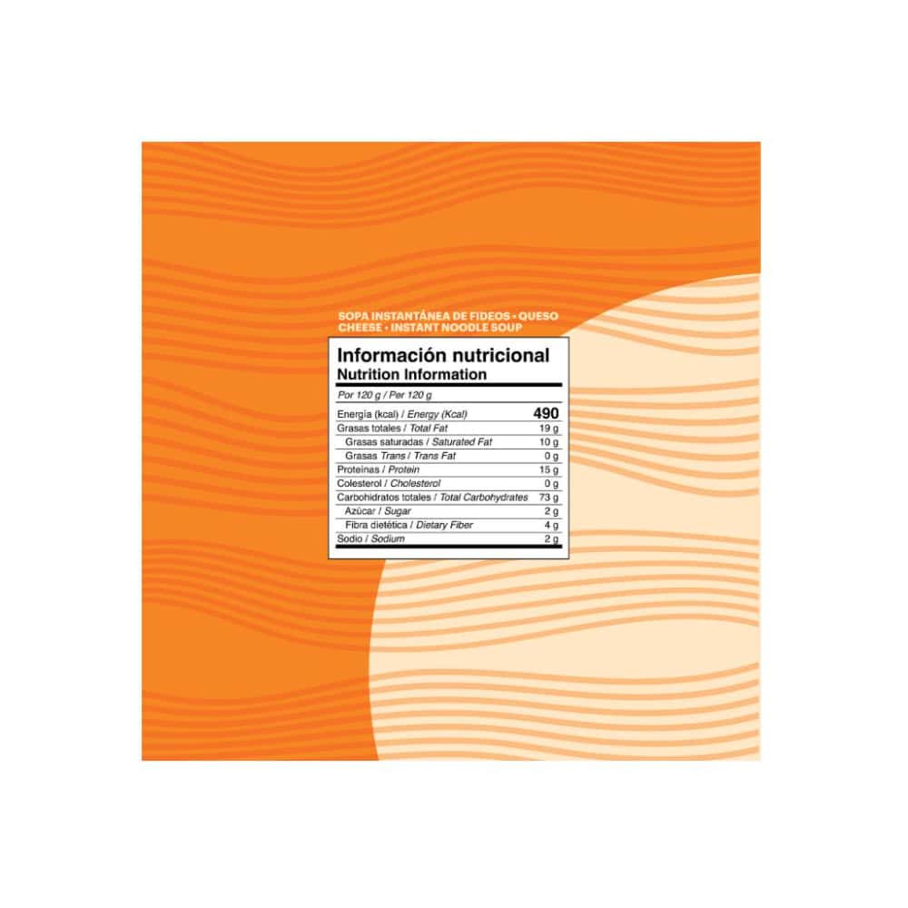 Sopa instantánea de fideos con sabor a queso YEYA (40 x 75 g / 2.6 oz) - Miniatura 2